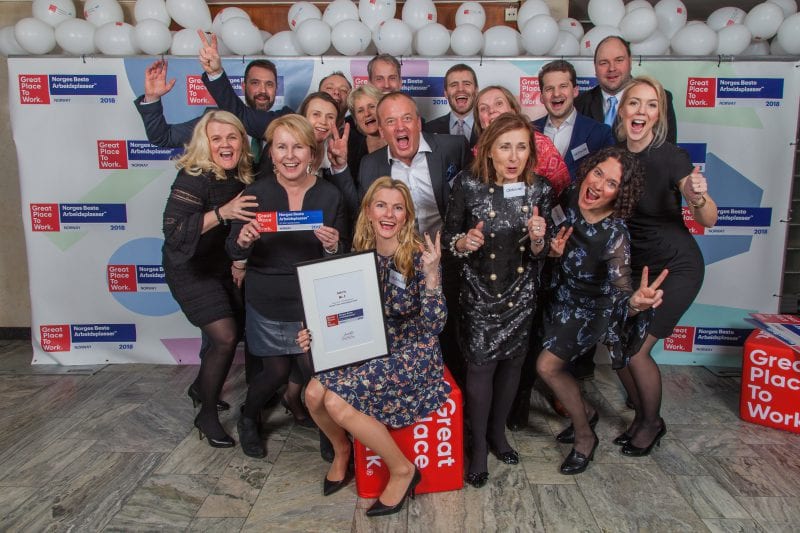 En av Norges beste arbeidsplasser