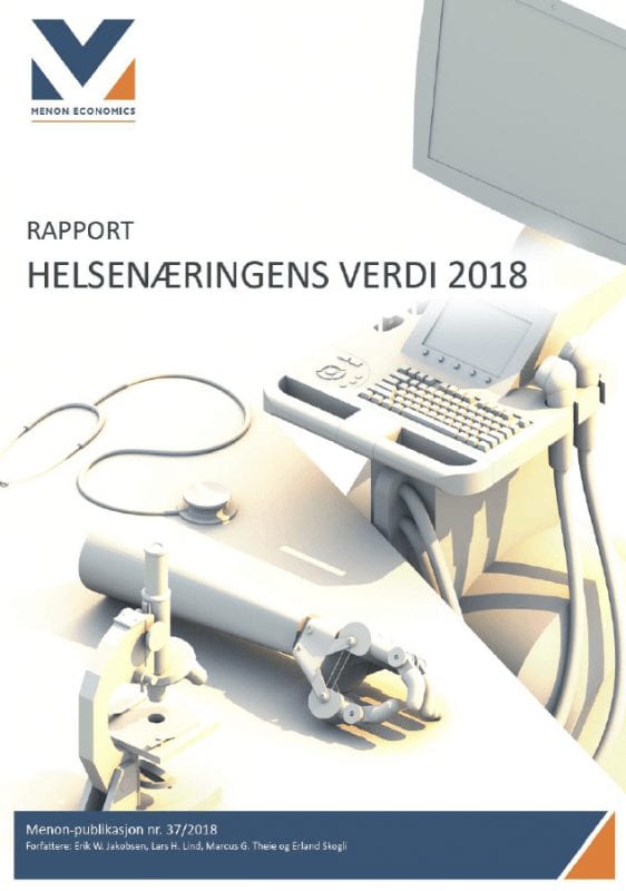 Bli med på lanseringen av «Helsenæringens verdi 2018»