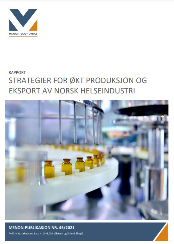 Strategier for økt produksjon og eksport av norsk helseindustri