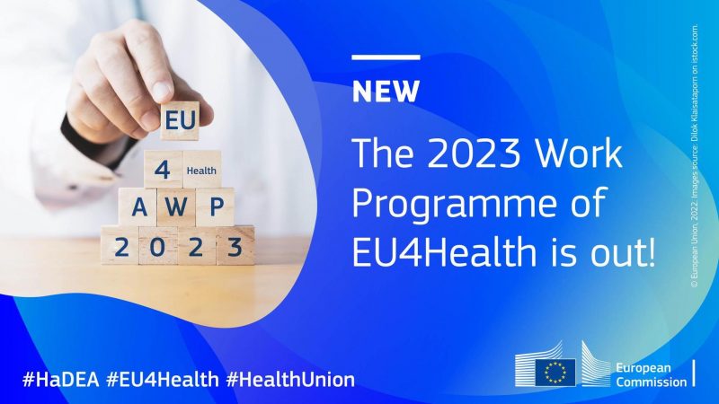 Arbeidsprogram 2023 for EU4Health er klart
