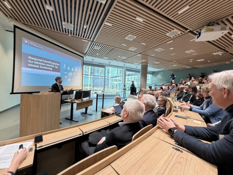 Ny handlingsplan for kliniske studier lagt frem 