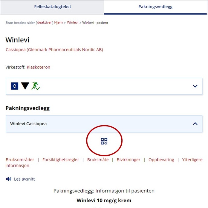 Ny funksjon på Felleskatalogen gjør det enklere å gi pasienter korrekt pakningsvedlegg