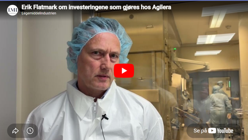 Agilera-investering åpner enorme muligheter for norsk radiofarmasi
