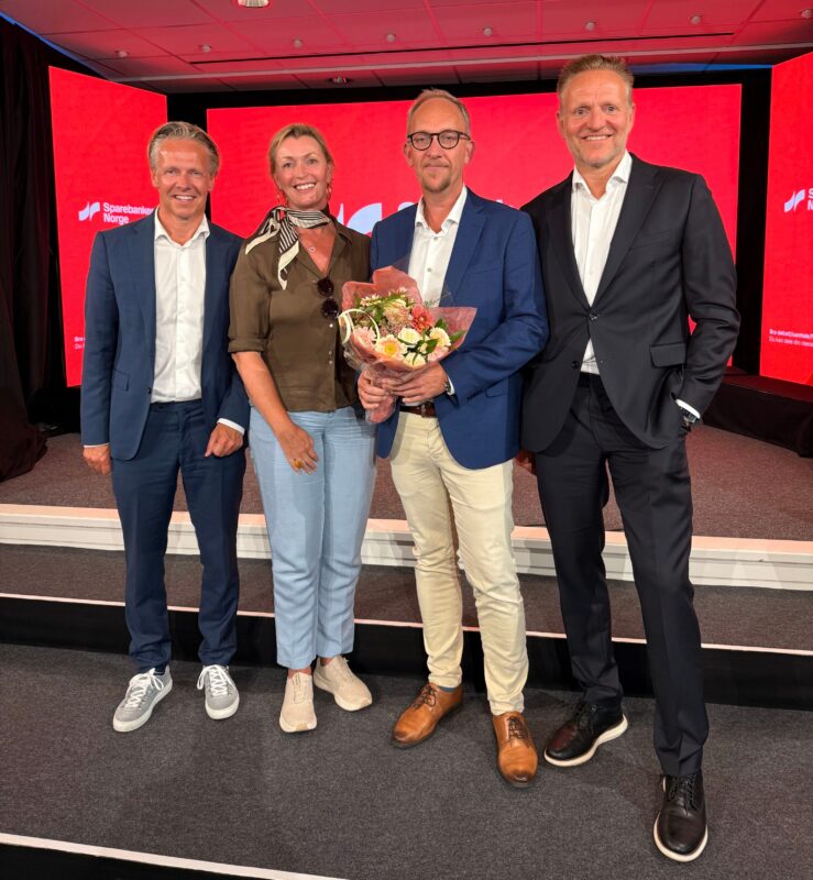 GE HealthCare Lindesnes tildelt Sparebanken Norge Næringspris Agder 2025 