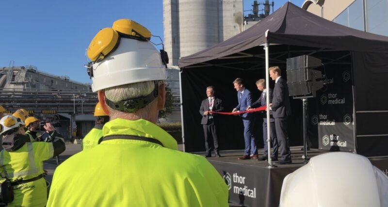 Thor Medicals fabrikk AlphaOne er åpnet: - Radiofarmasi Made in Norway